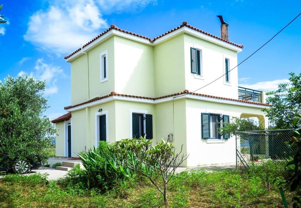 Villa Rania: Ευάερη Βίλα Με Θέα Τη Θάλασσα リクスリオン エクステリア 写真