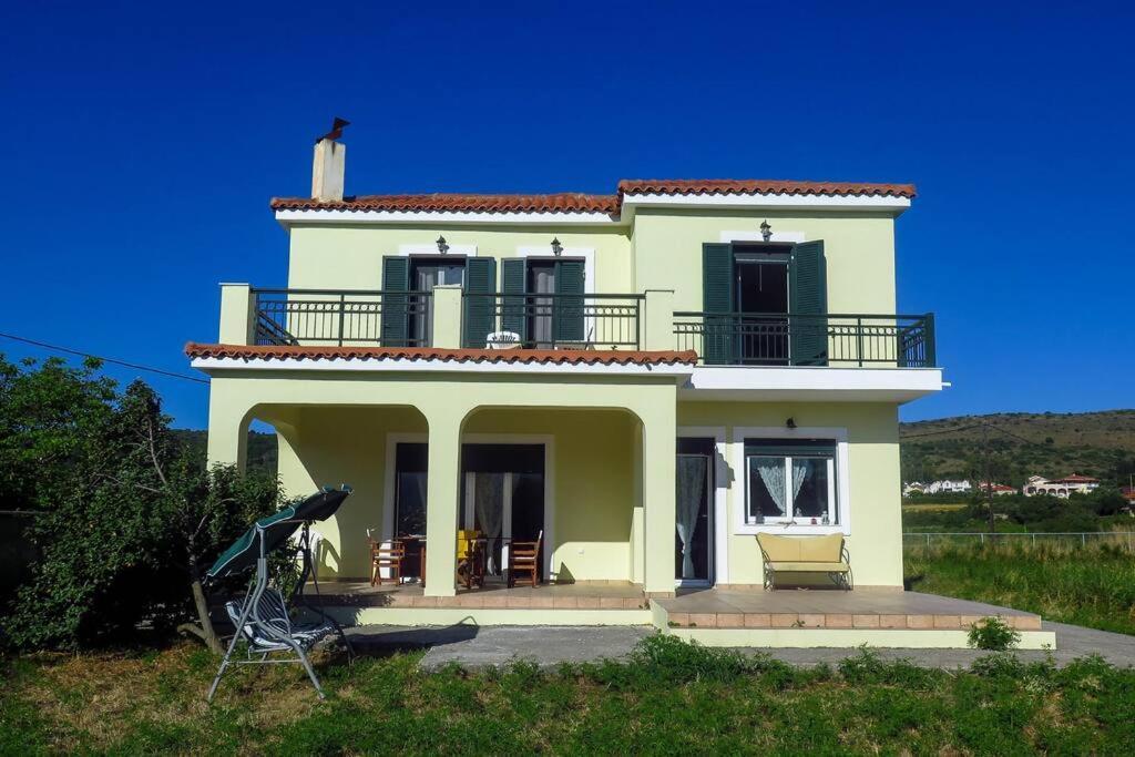 Villa Rania: Ευάερη Βίλα Με Θέα Τη Θάλασσα リクスリオン エクステリア 写真
