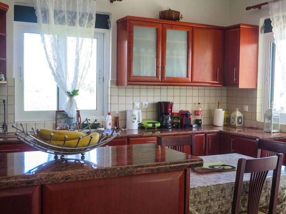 Villa Rania: Ευάερη Βίλα Με Θέα Τη Θάλασσα リクスリオン エクステリア 写真